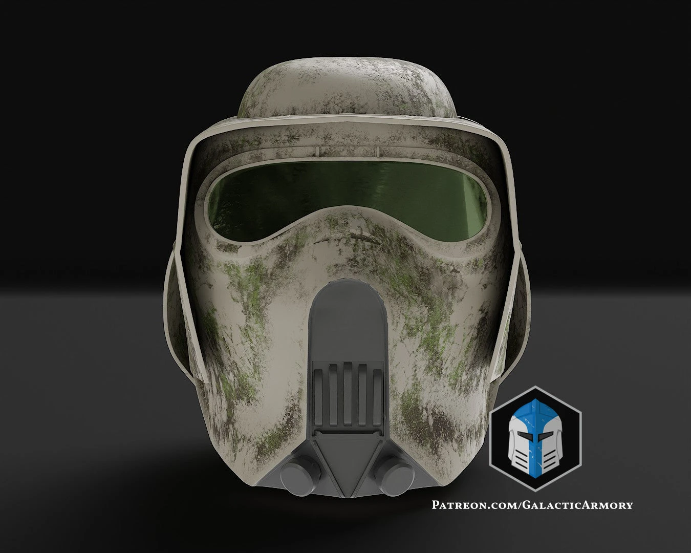 Kashyyyk Clone Trooper Helmet - 3D Print Files 6 Kashyyyk Clone Trooper Helmet - 3D Print Files - Image 4
