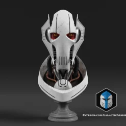 General Grievous Bust - 3D Print Files -Galacticarmory Store 10000 3