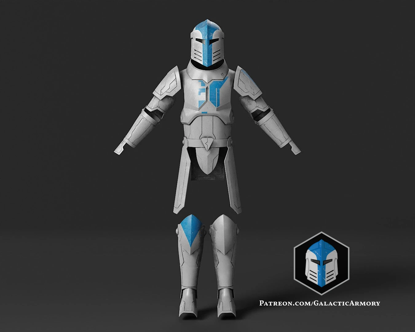 Galactic Armorer Armor - 3D Print Files 4 Galactic Armorer Armor - 3D Print Files - Image 2