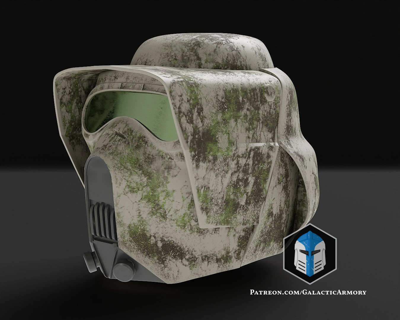 Kashyyyk Clone Trooper Helmet - 3D Print Files 7 Kashyyyk Clone Trooper Helmet - 3D Print Files - Image 5