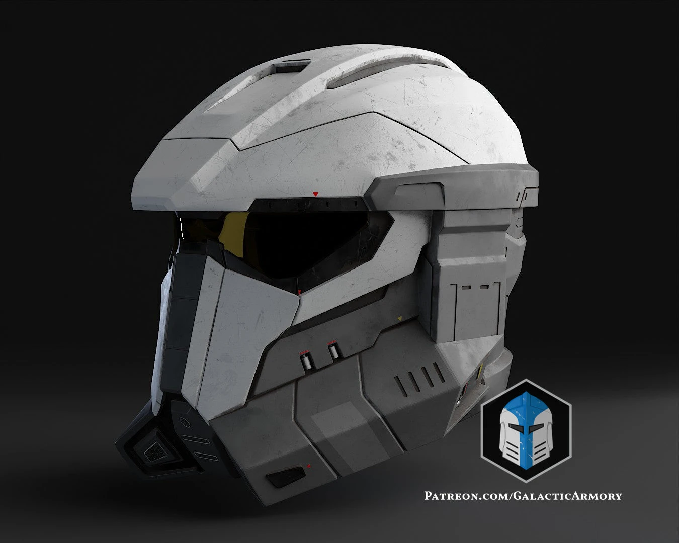 Imperial Mandalorian Commando Spartan Helmet Mashup - 3D Print Files 7 Imperial Mandalorian Commando Spartan Helmet Mashup - 3D Print Files - Image 5