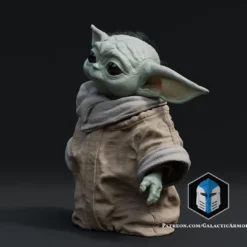 Grogu Figurine - Pose 1 - 3D Print Files -Galacticarmory Store 10001 2 5f7d0051 018e 4b3d 971a 9f6f13fefc51