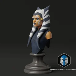 Ahsoka Tano Bust - 3D Print Files -Galacticarmory Store 10001 2 788e390c fefd 4392 aff8 695e47836a5c