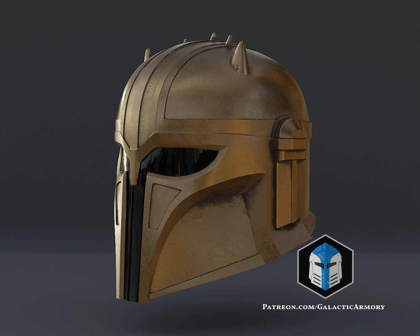 The Armorer Helmet - 3D Print Files 6 The Armorer Helmet - 3D Print Files - Image 4