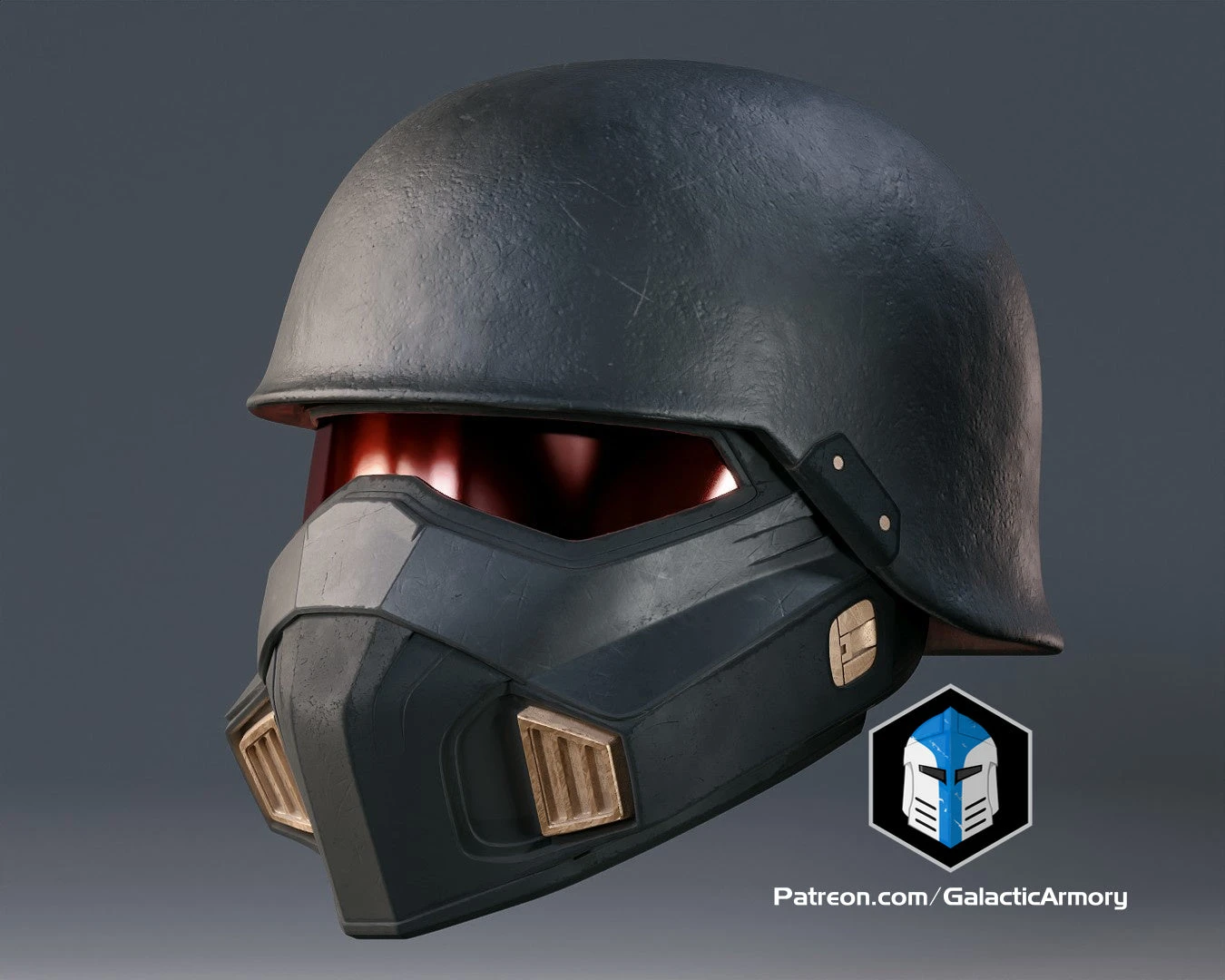 Helldivers 2 Helmet - Light Gunner - 3D Print Files 7 Helldivers 2 Helmet - Light Gunner - 3D Print Files - Image 5