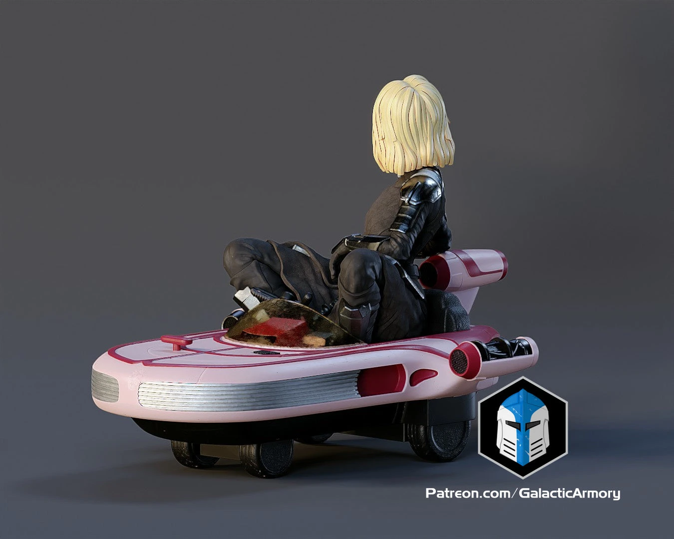 Shin Hati On A Speeder - 3D Print Files 8 Shin Hati On A Speeder - 3D Print Files - Image 6