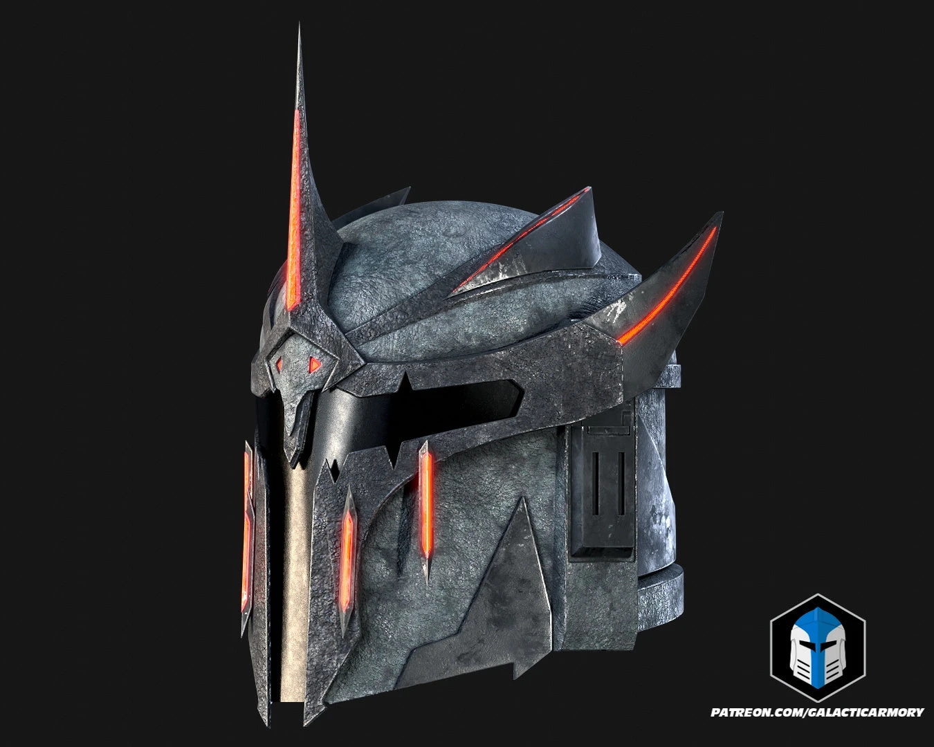 Demonic Mando Helmet - 3D Print Files 8 Demonic Mando Helmet - 3D Print Files - Image 6