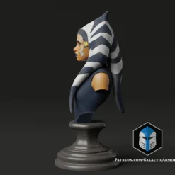 Ahsoka Tano Bust - 3D Print Files -Galacticarmory Store 10002 3 187955d3 640d 4c68 bce5 7df55a0aa4eb