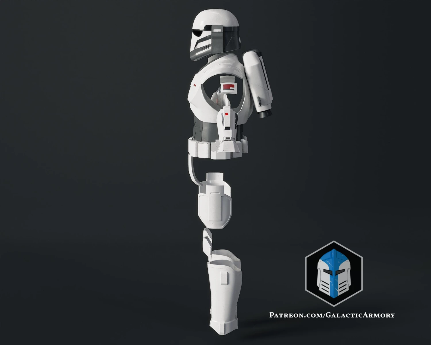 Imperial Mandalorian Commando Armor - 3D Print Files 12 Imperial Mandalorian Commando Armor - 3D Print Files - Image 10