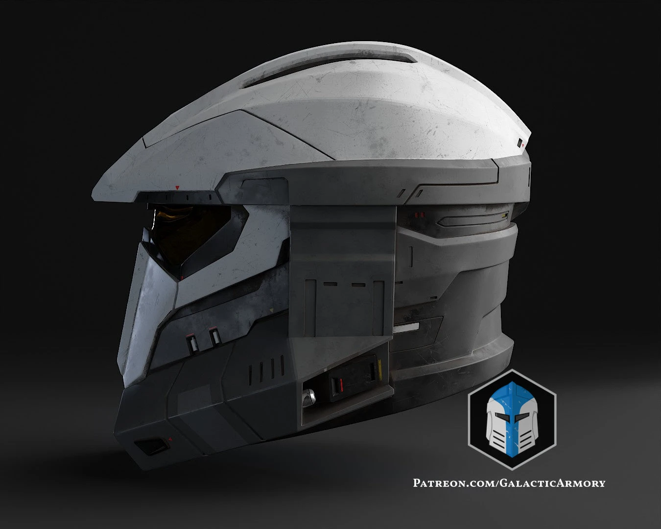 Imperial Mandalorian Commando Spartan Helmet Mashup - 3D Print Files 8 Imperial Mandalorian Commando Spartan Helmet Mashup - 3D Print Files - Image 6