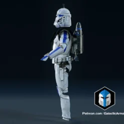 Realistic Captain Rex Armor - 3D Print Files -Galacticarmory Store 10002 6