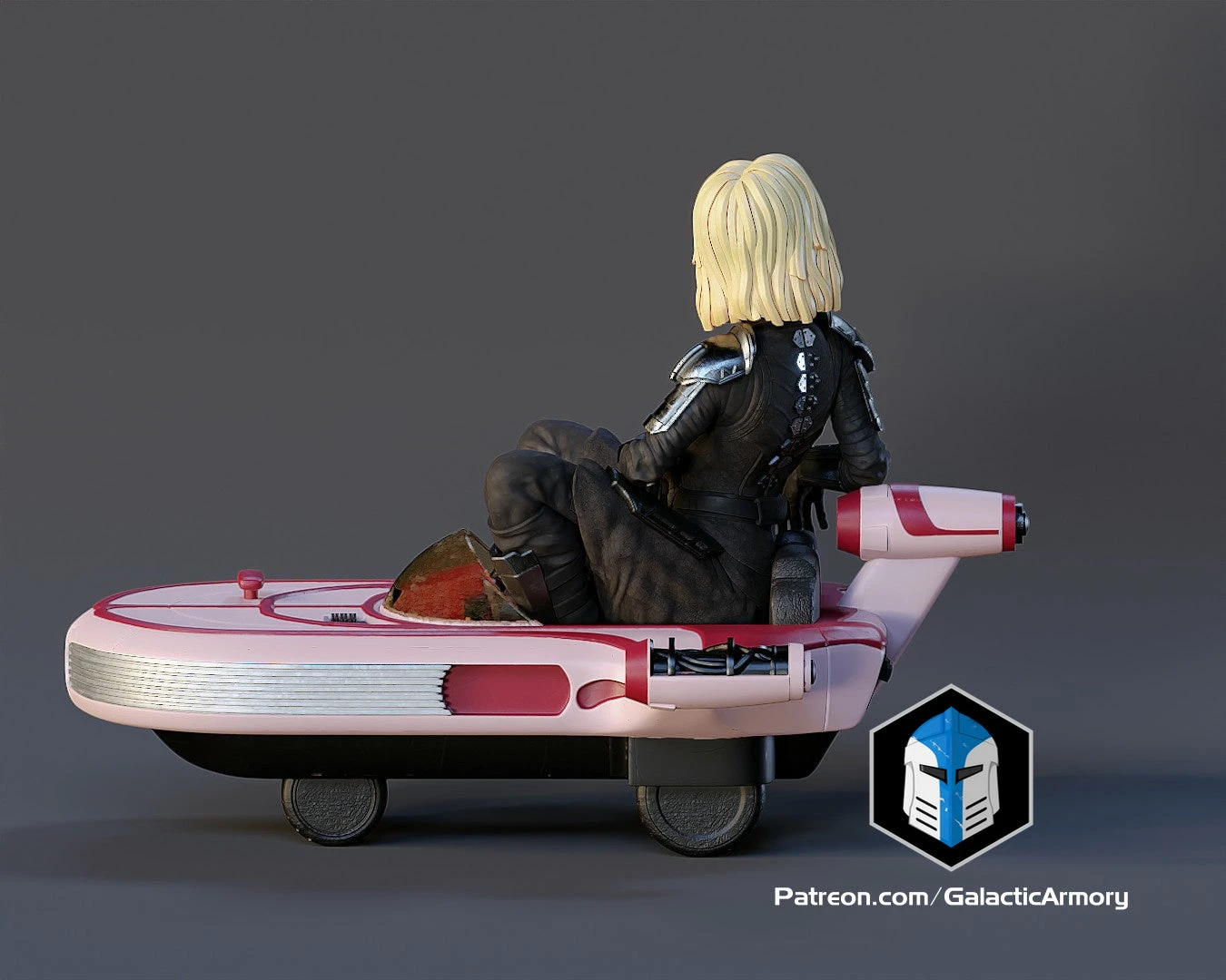 Shin Hati On A Speeder - 3D Print Files 9 Shin Hati On A Speeder - 3D Print Files - Image 7