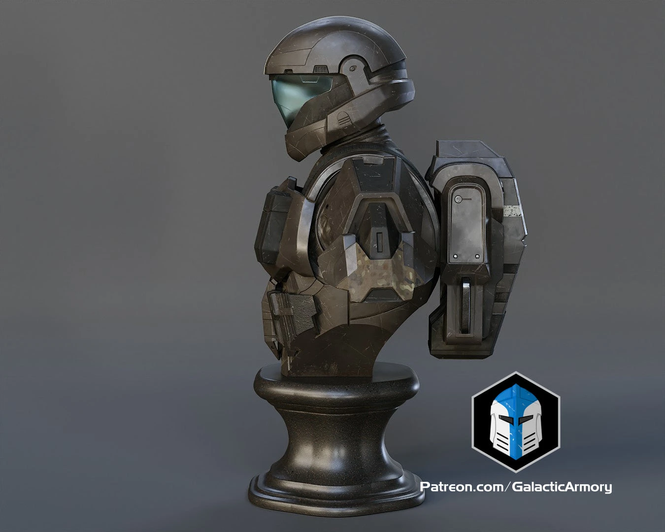 ODST Bust - 3D Print Files 8 ODST Bust - 3D Print Files - Image 6