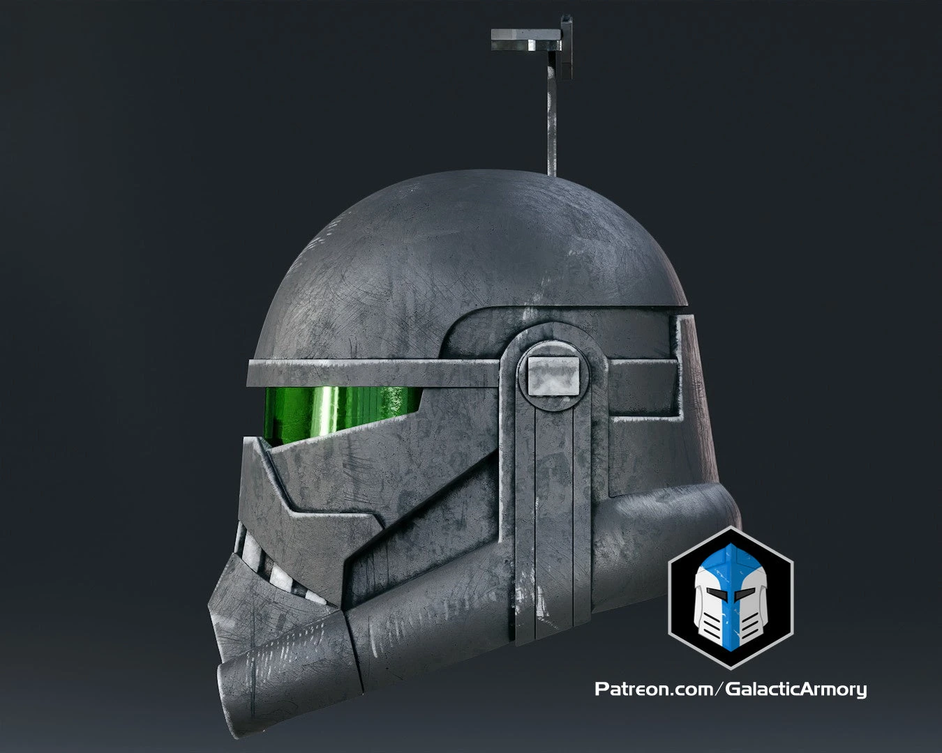Bad Batch Imperial Crosshair Helmet - 3D Print Files 9 Bad Batch Imperial Crosshair Helmet - 3D Print Files - Image 7