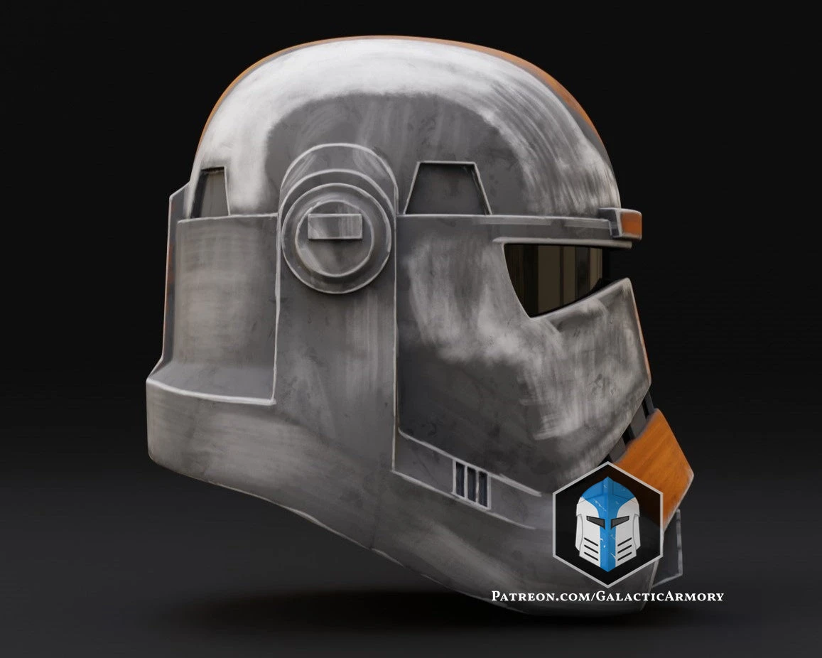 Bad Batch Hunter Helmet - 3D Print Files 7 Bad Batch Hunter Helmet - 3D Print Files - Image 5