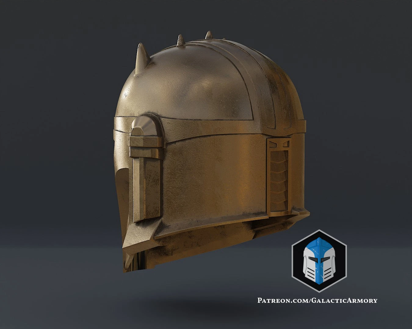 The Armorer Helmet - 3D Print Files 8 The Armorer Helmet - 3D Print Files - Image 6