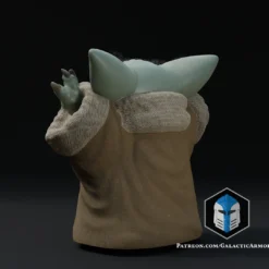 Standing Grogu - Arms Up - 3D Print Files -Galacticarmory Store 10003 2