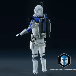 Realistic Captain Rex Armor - 3D Print Files -Galacticarmory Store 10003 3