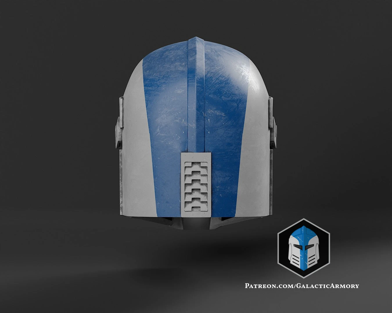 Galactic Mandalorian Helmet - 3D Print Files 10 Galactic Mandalorian Helmet - 3D Print Files - Image 8