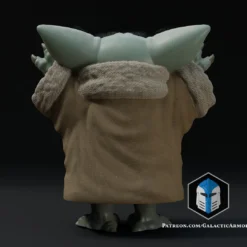 Standing Grogu - Arms Up - 3D Print Files -Galacticarmory Store 10004 1 8ff340ed 2422 44f5 8db7 8976783ec6e5