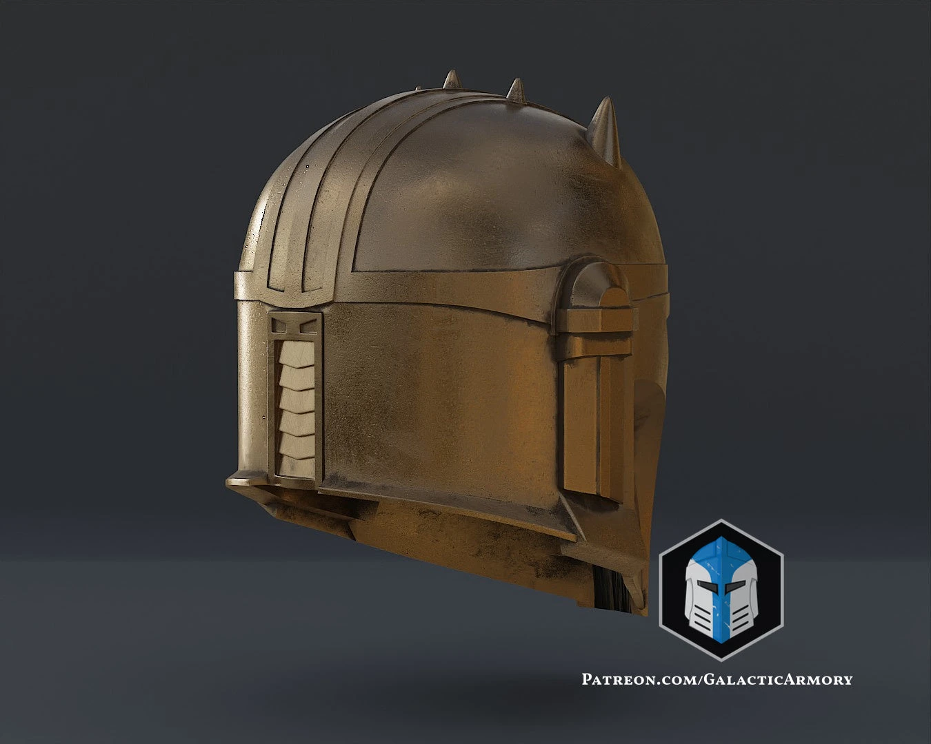 The Armorer Helmet - 3D Print Files 10 The Armorer Helmet - 3D Print Files - Image 8