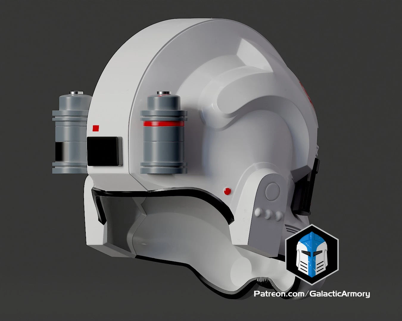 AT-AT Driver Helmet - 3D Print Files 12 AT-AT Driver Helmet - 3D Print Files - Image 10