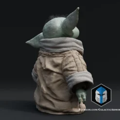 Grogu Figurine - Pose 1 - 3D Print Files -Galacticarmory Store 10005 1 c0b47357 6774 48cc b30f 5b04422c17c3