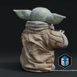Grogu Figurine - Pose 4 - 3D Print Files -Galacticarmory Store 10005 1 d599ca22 0ed7 483c 9e86 037d134a979e
