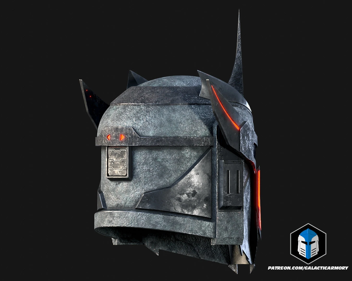 Demonic Mando Helmet - 3D Print Files 12 Demonic Mando Helmet - 3D Print Files - Image 10