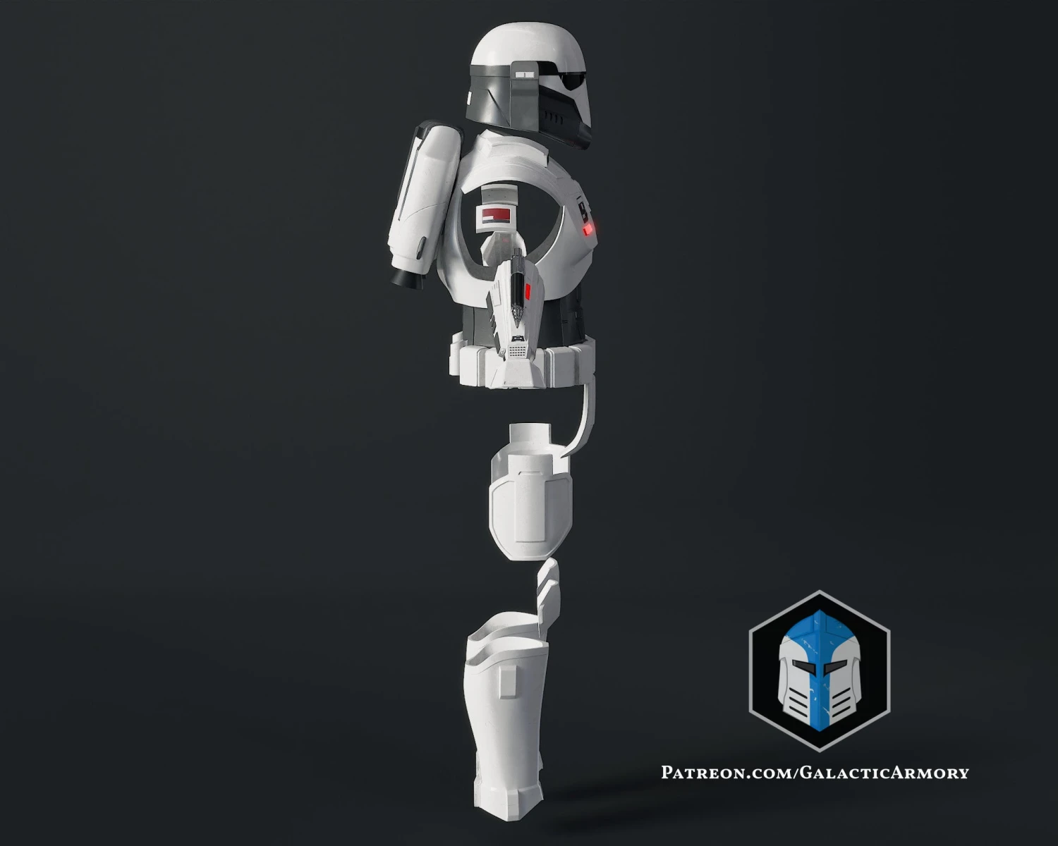 Imperial Mandalorian Commando Armor - 3D Print Files 16 Imperial Mandalorian Commando Armor - 3D Print Files - Image 14