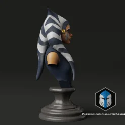 Ahsoka Tano Bust - 3D Print Files -Galacticarmory Store 10006 2 4e106ff0 40eb 4b8e 9421 38d37c595530