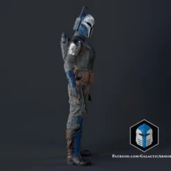 Bo Katan Figurine - Pose 1 - 3D Print Files -Galacticarmory Store 10006 2 684201f3 2be3 41da b777 877ab4e246d2