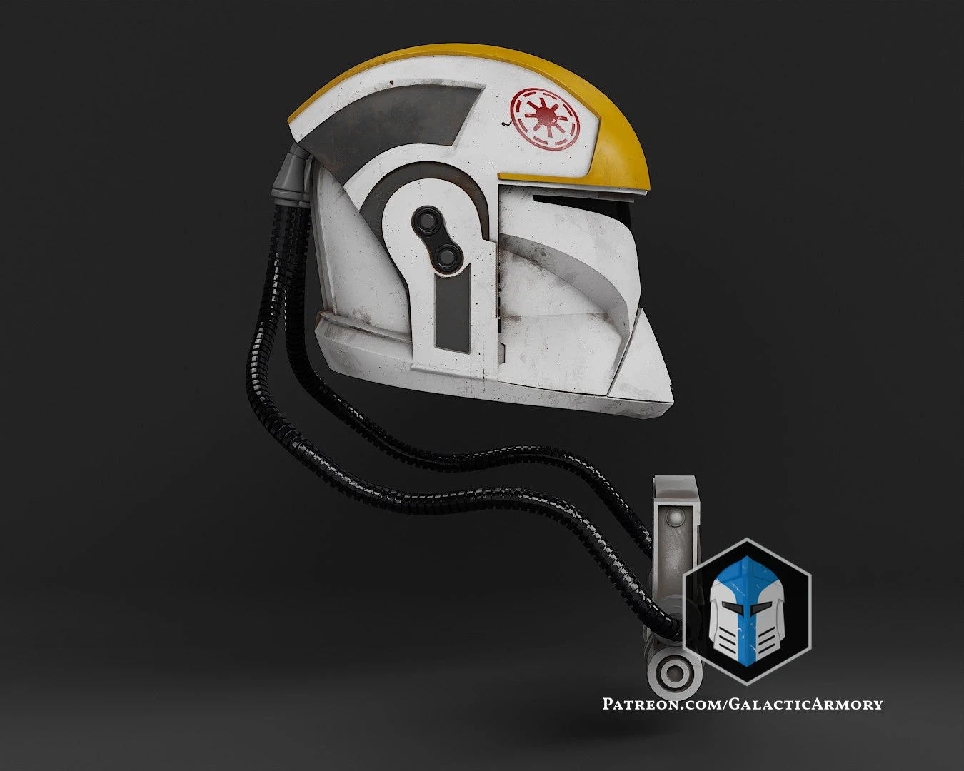 Phase 1 Clone Trooper Pilot Helmet - 3D Print Files 12 Phase 1 Clone Trooper Pilot Helmet - 3D Print Files - Image 10