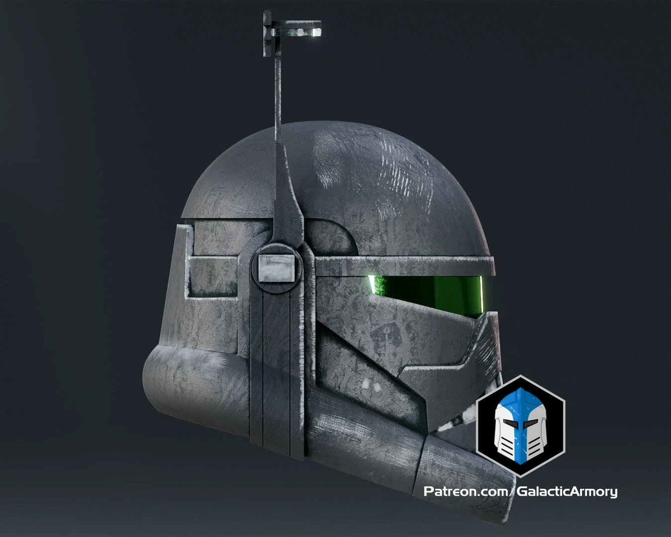 Bad Batch Imperial Crosshair Helmet - 3D Print Files 13 Bad Batch Imperial Crosshair Helmet - 3D Print Files - Image 11