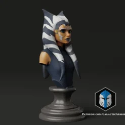 Ahsoka Tano Bust - 3D Print Files -Galacticarmory Store 10007 1 1d2e9007 e27d 4886 a7d4 561bd1badd74