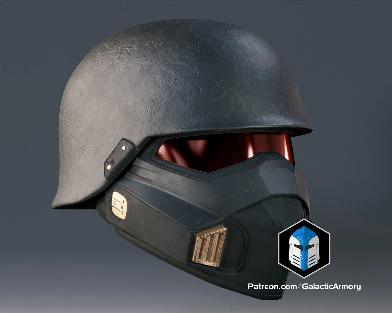 Helldivers 2 Helmet - Light Gunner - 3D Print Files 13 Helldivers 2 Helmet - Light Gunner - 3D Print Files - Image 11
