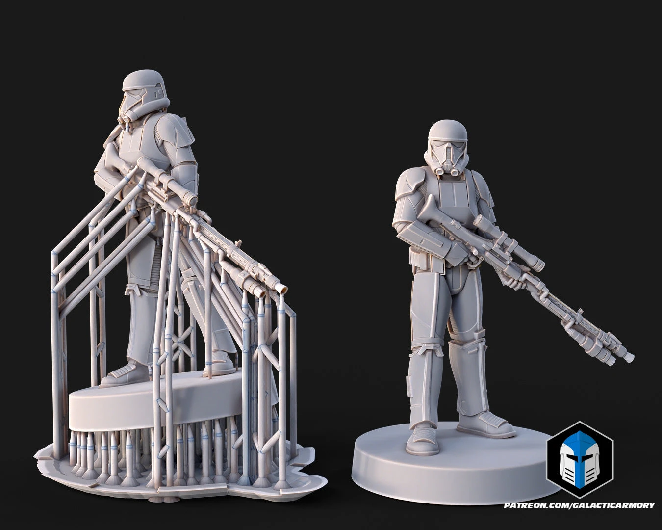 1:48 Scale Death Troopers - 3D Print Files 18 1:48 Scale Death Troopers - 3D Print Files - Image 16