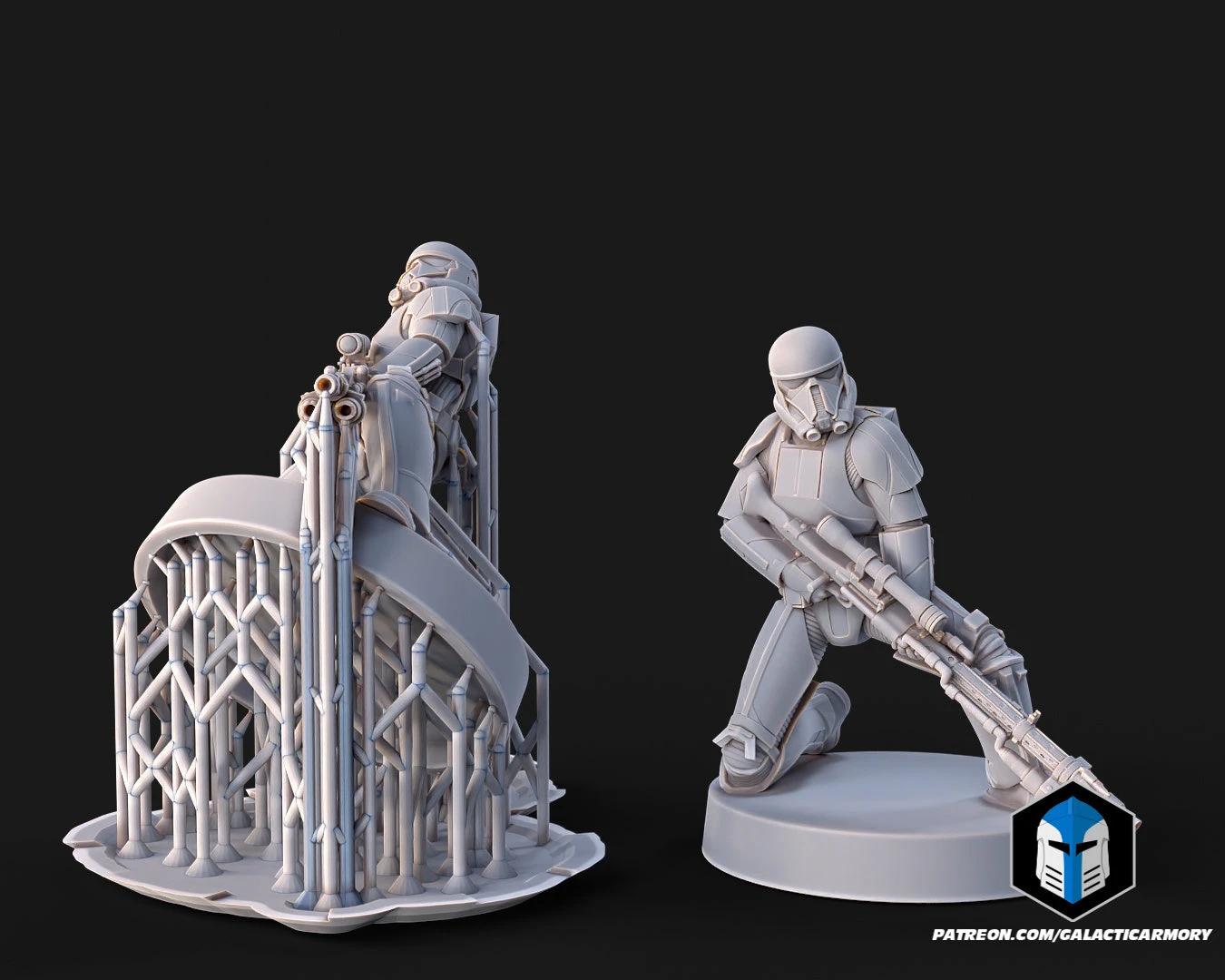 1:48 Scale Death Troopers - 3D Print Files 19 1:48 Scale Death Troopers - 3D Print Files - Image 17