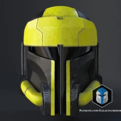Hazmat Mandalorian Helmet - 3D Print Files -Galacticarmory Store 1HazmatMandalorianHelmet
