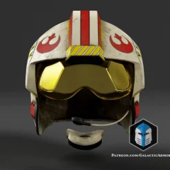 Rebel Pilot Helmet - 3D Print Files -Galacticarmory Store 1RebelPilotHelmet