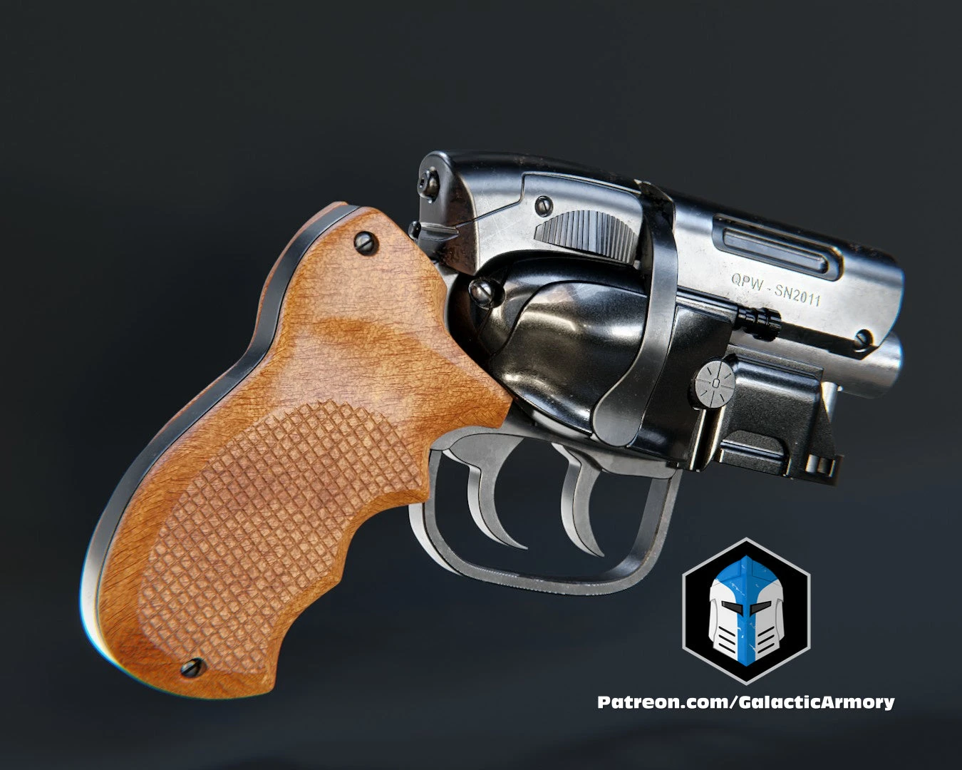 Blade Runner Snubnose Blaster - 3D Print Files 6 Blade Runner Snubnose Blaster - 3D Print Files - Image 4