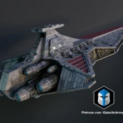 Clone Wars Venator Capital Ship - 3D Print Files -Galacticarmory Store 1 21