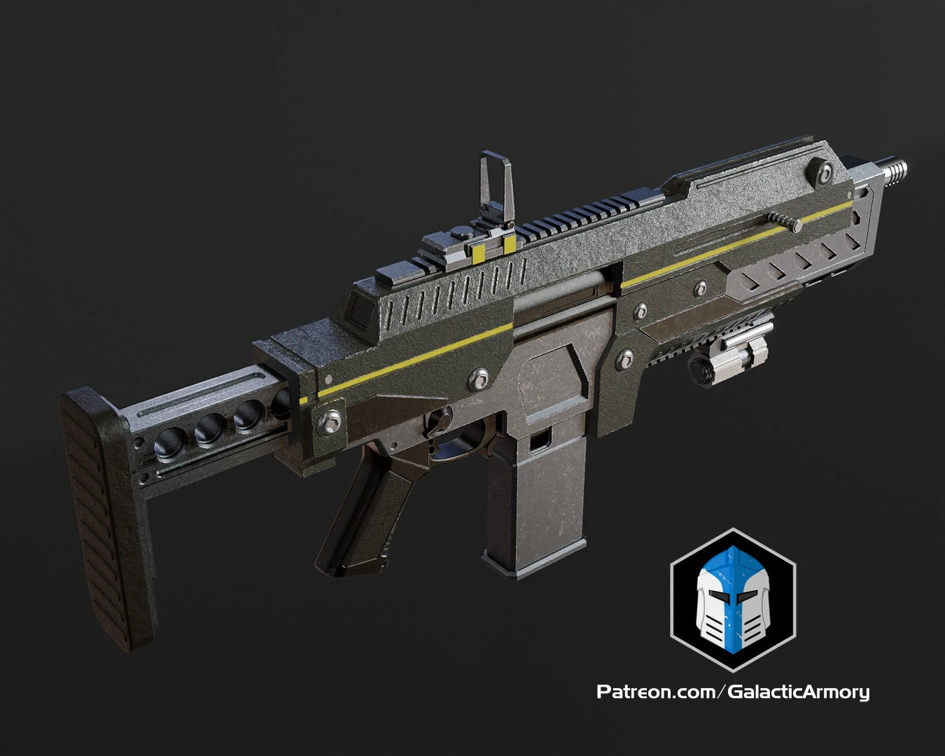 Helldivers 2 - Breaker - 3D Print Files 8 Helldivers 2 - Breaker - 3D Print Files - Image 6