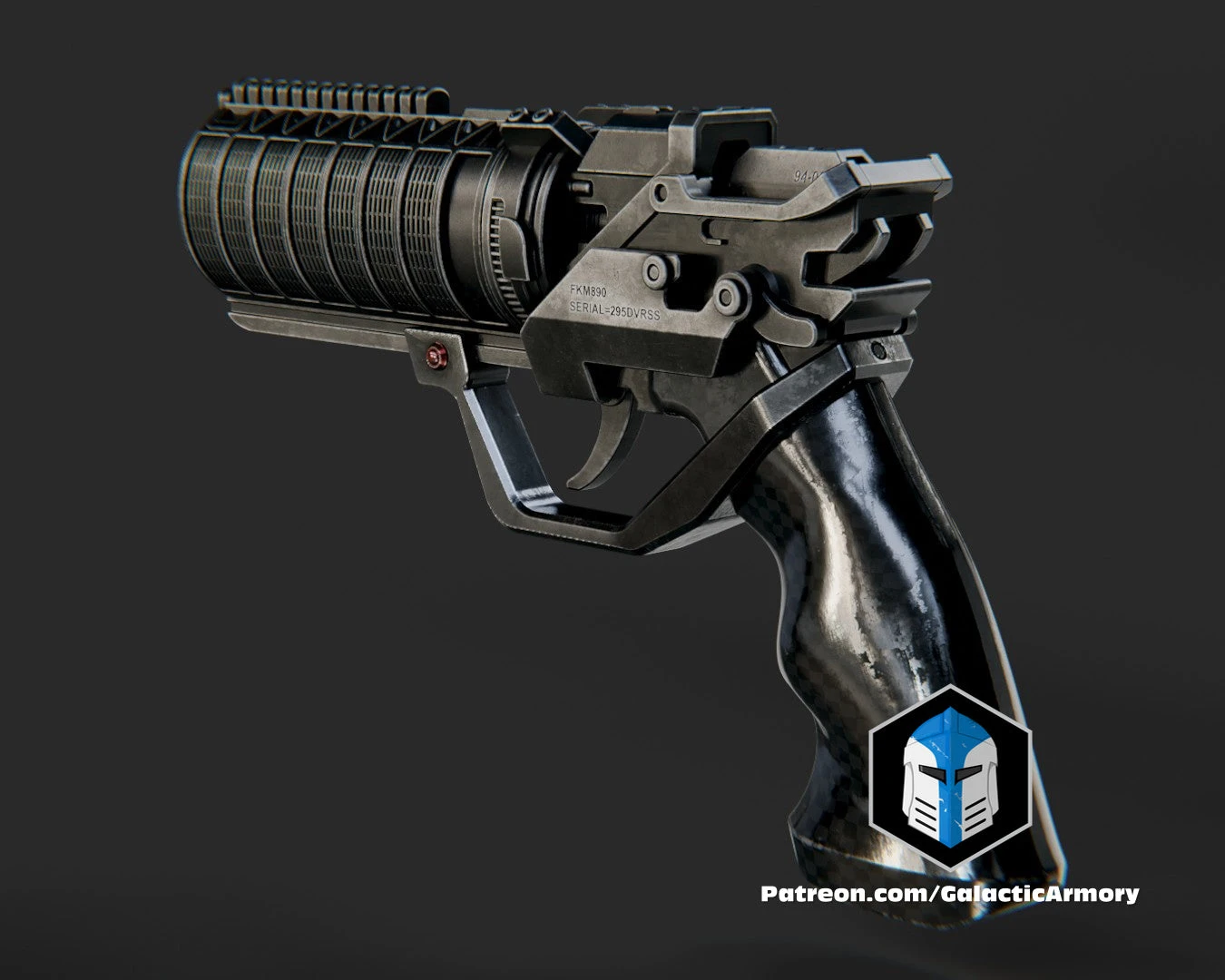 Blade Runner K's Blaster - 3D Print Files 8 Blade Runner K's Blaster - 3D Print Files - Image 6