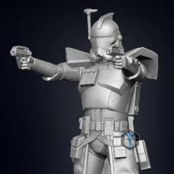 ARC Trooper Figurine - Pose 2 - 3D Print Files
