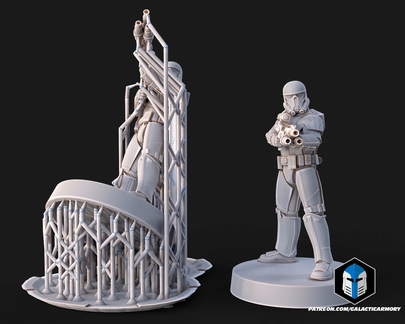 1:48 Scale Death Troopers - 3D Print Files 5 1:48 Scale Death Troopers - 3D Print Files - Image 3