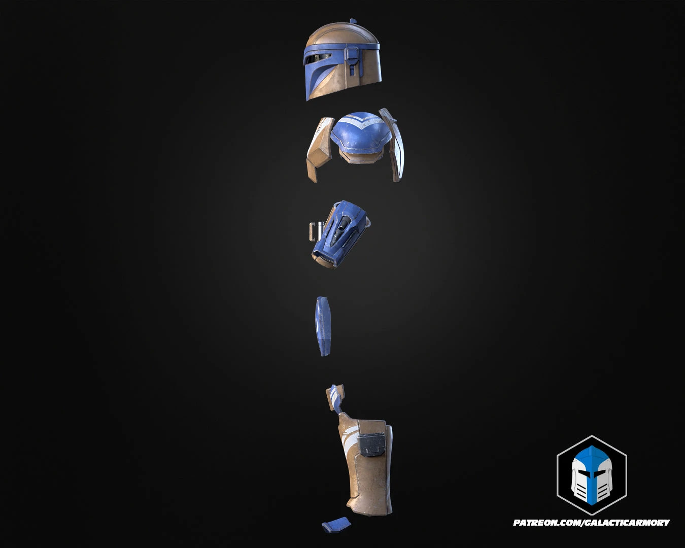 Mando Loyalty Helmet And Armor - 3D Print Files 9 Mando Loyalty Helmet And Armor - 3D Print Files - Image 7