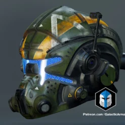Jack Cooper Titanfall Helmet - 3D Print Files -Galacticarmory Store 1i0001