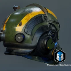 Jack Cooper Titanfall Helmet - 3D Print Files -Galacticarmory Store 1i0005