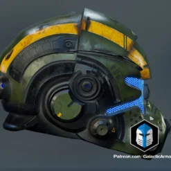 Jack Cooper Titanfall Helmet - 3D Print Files -Galacticarmory Store 1i0006